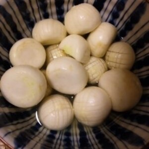 さっぱりとした味！小かぶの酢漬け